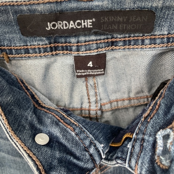 Upcycled bell bottom jeans & hand crocheted tube top. Cacti’s can be removed - Picture 2 of 8